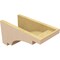 Ekena Millwork 8"W x 16"D x 8"H Wide Mediterranean Rough Cedar Woodgrain TimberThane Corbel, Primed Tan CORUR08X16X08MEDRCPR - alternate 4